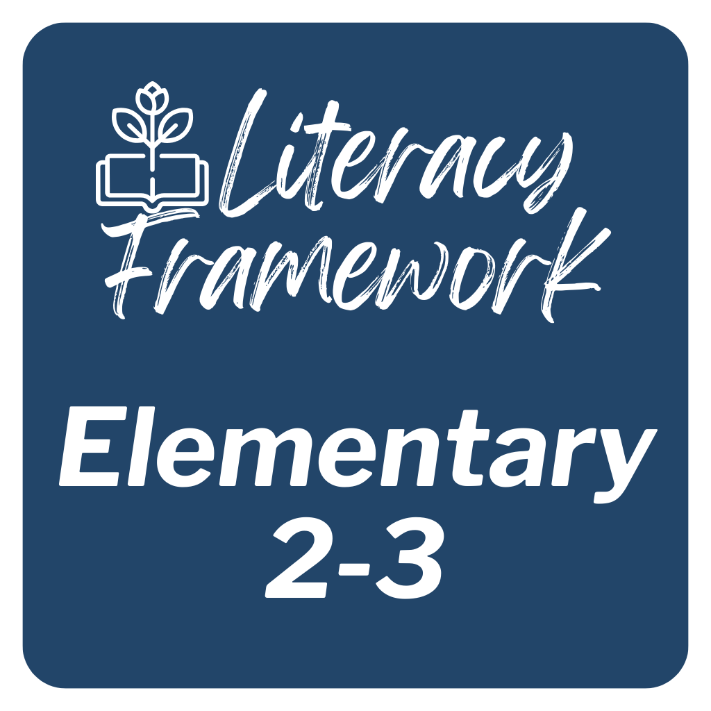 literacy framework elementary 4-5